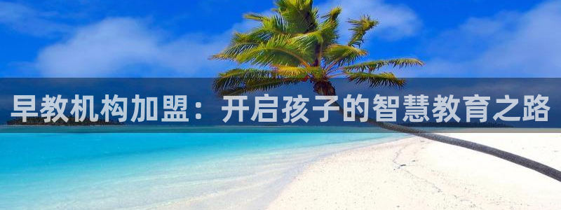 天狮娱乐 b主管61166：早教机构加盟：开启孩子的智慧教育之路