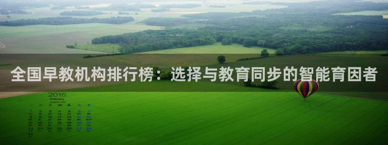 天狮娱乐39096股东：全国早教机构排行榜：选择与教育同步的智能育因者